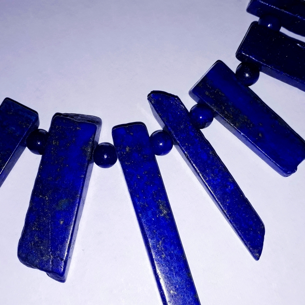 LAPIS Genuine Geometric Design Necklace